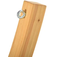 Outsunny 3.25m Wooden Hammock Stand Universal Fit Garden Picnic Camp Accessories(m-10)