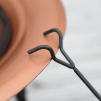 Outsunny Outdoor Steel Round Fire Pit with Poker, Wood Log Grate, Φ76cm, Mesh Cover with Handle, for Patio, Camping Black/Bronze(m-8)