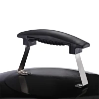 Outsunny Steel Freestanding Charcoal BBQ Grill w/ Wheels Black(m-10)