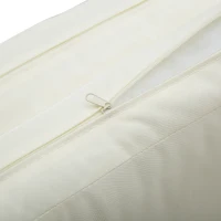 Outsunny 2-Seater Day Bed 8mm Rattan Cube Garden Furniture with Drink Trays 8cm thick Seat for Patio Conservatory Brown(m-9)