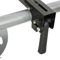 DURHAND Stół roboczy do ukośnic stalowy ukośnica pilarka ukosowa stal 123,5-245 cm(m-9)