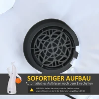 HOMCOM opblaasbaar spook Halloween LED(m-6)