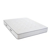HOMCOM Matelas 140 x 190 - 18 cm d'épaisseur - mousse mémoire de forme et mousse recyclée 40 kg/m³ - 2 places(m-1)