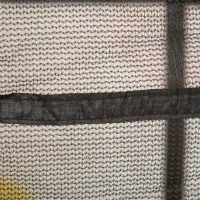 HOMCOM Kindertrampolin, mit Sicherheitsnetz, Randabdeckung, Stahlrahmen, bis 50 kg, 3-10 Jahre, schwarz, Ø160 x 163 cm(m-9)