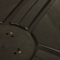 Outsunny Fillable Cantilever Parasol Base Weights with Steel Cross Base, Garden Umbrella Stand Weight with Wheels, 195kg Sand or 170kg Water Filled, Coffee(m-8)