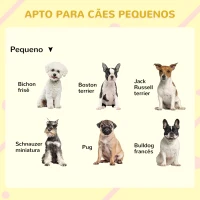 PawHut Casa para Cães de Madeira Casa para Animais de Estimação com Teto Asfáltico Impermeável e Janela 85,5x62x60cm Madeira(m-4)