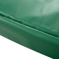HOMCOM Cobertura de Proteção Ø366 cm de Borda de Trampolim Espuma de Proteção para Trampolim para Exterior Verde(m-9)