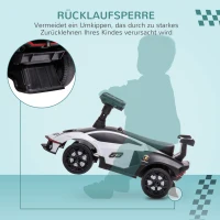 AIYAPLAY Lamborghini gelicentieerde glijauto met geluidseffecten, kantelbeveiliging, 67 cm x 28 x 38 cm(m-6)