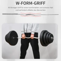 Met deze halterset van HOMCOM kun je je hele lichaam trainen - bestel hem nu bij Aosom! Inclusief gratis verzending. Topkwaliteit tegen de beste prijs.(m-6)