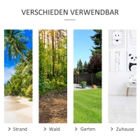 Outsunny HAMAK OGRODOWY WIELOOSOBOWY niebieski(m-7)