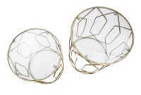 Mauro Ferretti Set din 2 masute TUNISI CM Ø 42X53-38X47(m-3)