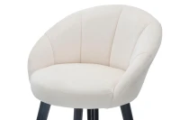 Mauro Ferretti Scaun Pentru Bar Prague Crem Cm 55X56X104(m-6)