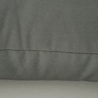 Outsunny Hängesessel Kissen Auflage für Hängekorb Sitzkissen Ersatzkissen Hängeschaukel Rückenkissen Polyester 112 x 79 x 22 cm(m-9)