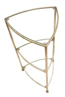 Mauro Ferretti Masa de cafea cu 3 rafturi TRIANGLE CM 41,5X40X80,5(m-2)