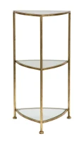 Mauro Ferretti Masa de cafea cu 3 rafturi TRIANGLE CM 41,5X40X80,5(m-1)