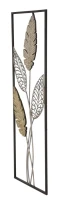 Mauro Ferretti Decoratiune de perete din lemn, frunze-A- CM 30,5X1,90X91(m-3)