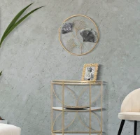 Mauro Ferretti Panou De Perete Din Fier Cu Flori Simple Cm Ø 45,5X3,5(m-5)