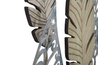 Mauro Ferretti Decoratiune de perete Frunze -C- CM 75X2,5X87(m-6)