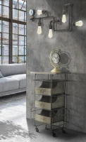 Mauro Ferretti Lampa de perete MANHATTAN cu 5 lumini CM 100X8X34(m-7)