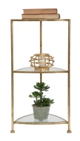 Mauro Ferretti Masa de cafea cu 3 rafturi TRIANGLE CM 41,5X40X80,5(m-3)