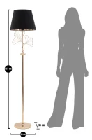 Mauro Ferretti LAMPA DE SOL FRUNZE CM Ø 38X167(m-6)