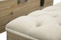 Mauro Ferretti Set puff cu depozitare TIRANA CM 102X43,5X49,5 - 82X36X37(m-9)