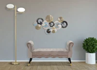 Mauro Ferretti BANCA PARIS GRI/AURIU CM 120X40X60(m-8)