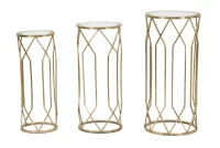 Mauro Ferretti Masa de cafea TUNIS TRIS CM Ø 32X71-28X65-23X61(m-2)