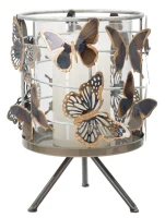 Mauro Ferretti SUPORT DE LUMANARI FLUTURE CM 15X23,3(m-2)