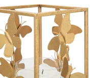 Mauro Ferretti  Suport de lumanari fluture glam 14X14X29cm(m-3)