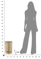 Mauro Ferretti Suport pentru umbrele GLAM FLOWERS Ø CM 24X42(m-7)