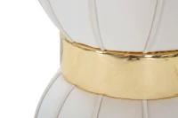 Mauro Ferretti TABURET FLOARE CREM CM Ø 40X44(m-4)