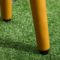 Outsunny plantenpotten set van 2, plantenpotten met verwijderbare voeten, gaten grijs(m-8)