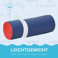 HOMCOM 7 st. Zachte bouwstenen, bouwstenenset om te klimmen, gigantische bouwstenen, kleurrijk(m-6)