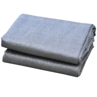 Outsunny Vela de Sombra Triangular 3x3x3 m Toldo Vela de HDPE com Proteção UV Aneis em Forma de D e Cordas para Jardim Pátio Piscina Cinza(m-12)