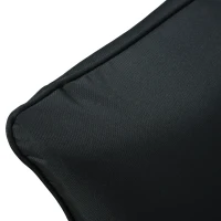 Outsunny Outdoor Seat and Back Cushion Set Patio Deep Seating Chair Replacement Cushion(m-9)