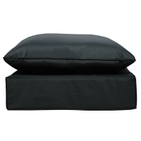 Outsunny Outdoor Seat and Back Cushion Set Patio Deep Seating Chair Replacement Cushion(m-7)