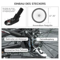 PawHut hondenaanhanger, vouwfietsaanhanger, hondenaanhanger, geel(m-5)