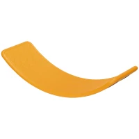 ZONEKIZ Balance Board Kids Wobble Board, Stepping Stone, Montessori Toy for Children, Nursery Toy, for Ages 3-6 Years, 82 x 27.5 x 19.5cm - Orange(m-11)