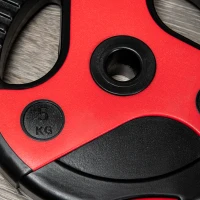 Sportnow halterset 20 kg, verstelbare halterset met antisliphandgreep(m-9)