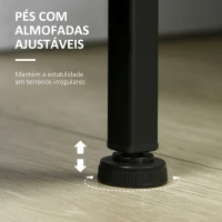 HOMCOM Estante Industrial de 5 Níveis Estante para Livros com 2 Gavetas e Estrutura de Metal 80x30x170,5 cm Madeira e Preto(m-7)