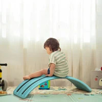 ZONEKIZ Balance Board, Kids Wobble board, for Ages 3-6 Years - Blue(m-12)