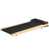 SPORTNOW Tapis de course tapis de marche électrique avec télécommande 0,5 à 6 km/h 12 programmes prédéfinis 120 x 54 x 15 cm noir(m-1)