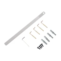 HOMCOM Ethanolhaard bio-ethanolbrander 1,5 L 3 uur. Brandduur met een klep accessoires voor wandmontage rookvrij Bauhaus Design RVS wit 75 x 22 x 63 cm(m-12)