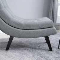 Fotel Relax z Podnóżkiem od HOMCOM – Elegancja i Komfort w Twoim Domu(m-8)