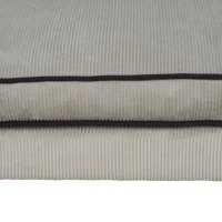 PawHut Cat Sofa, Removable Cushion Lounge Grey 66.5 x 45 x 35.5 cm Modern Corduroy Small Wood Frame(m-7)