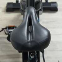 HOMCOM Stationary Exercise Bike 13KG Flywheel Indoor Cycling Bicycle Cardio Workout Trainer w/ Heart Pulse Sensor & LCD Monitor Adjustable Resistance Black(m-9)