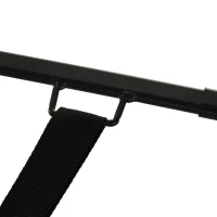 HOMCOM Steel Bed Assistance Rail 7-Height Adjustable w/ Storage Bag Foam Handle Safety Support Home(m-7)