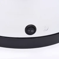 HOMCOM 30L LUXURY Automatic Sensor Dustbin Kitchen Waste Bin Rubbish Trashcan Auto Dustbin Stainless Steel with Bucket CHROME 30.5*30.5*56.5CM(m-7)