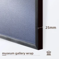 HOMCOM Canvas Wall Art Gold Textured Horse, Wall Pictures for Living Room Bedroom Decor, 93 x 63 cm(m-7)